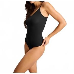 NEW COMMANDO ballet body mockneck sleeveless bodysuit in black